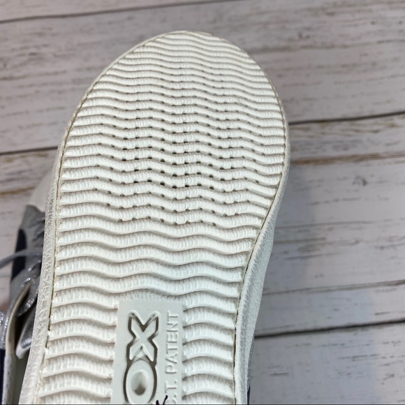 Geox Worley Gray & Silver lace up sneakers - Picture 10 of 10
